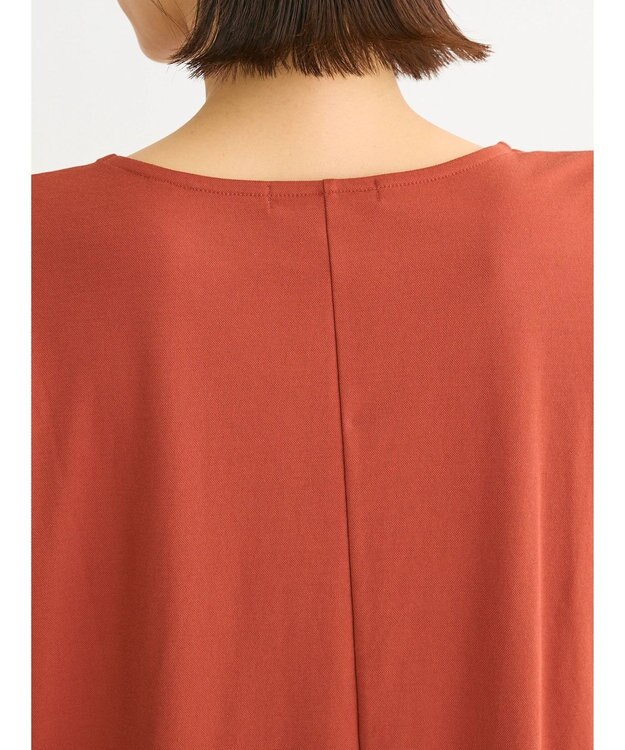 Green Parks 袖表面ドッキングカットプルオーバー Terracotta