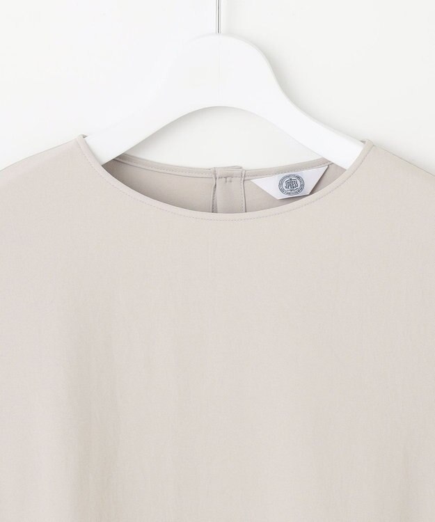 J.PRESS LADIES 【洗える・吸水速乾・接触冷感・セットアップ対応】Light ジョーゼット ブラウス ベージュ系