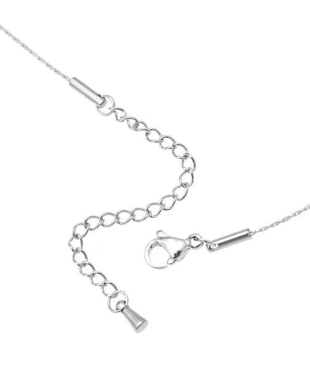 AMERICAN HOLIC ステンレス　シンプルハートネックレス Silver