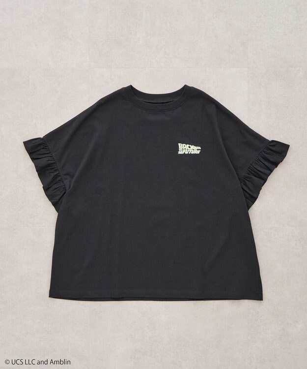 earth music&ecology Ｂａｃｋ　ｔｏ　ｔｈｅ　Ｆｕｔｕｒｅ／ｅｍａｅ　フリルＴ B