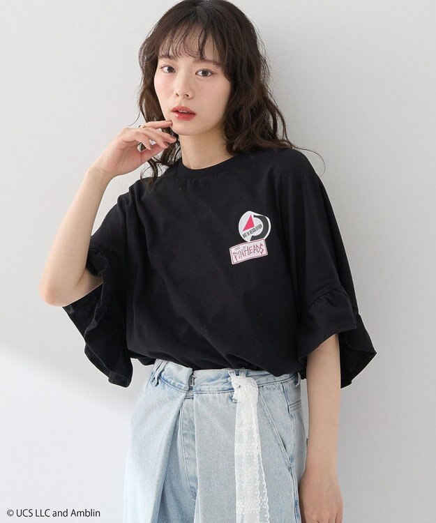 earth music&ecology Ｂａｃｋ　ｔｏ　ｔｈｅ　Ｆｕｔｕｒｅ／ｅｍａｅ　フリルＴ A