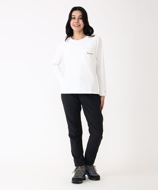 Columbia Columbia/ マウンテンズアーコーリングロングスリーブTシャツ /コロンビア Sea Salt