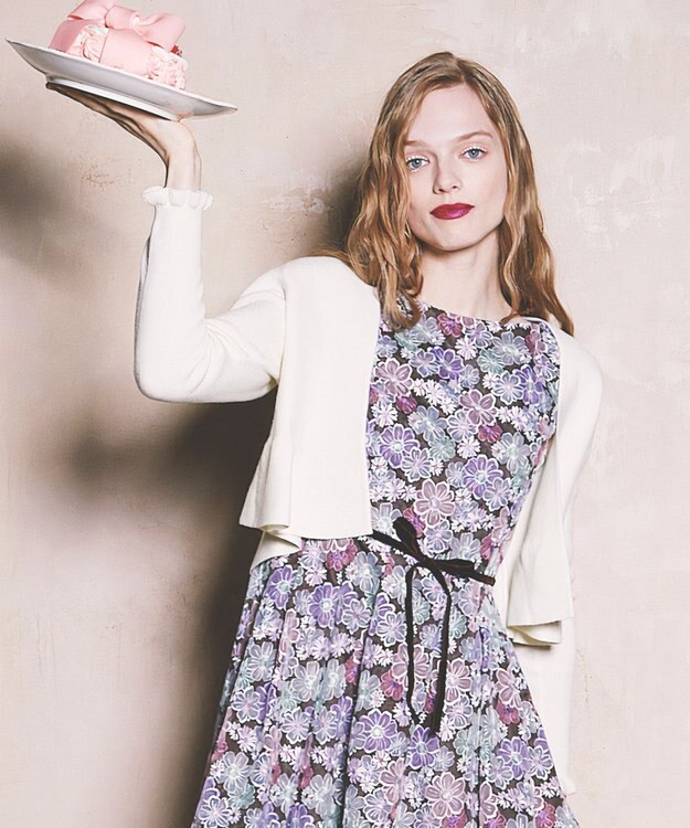 TOCCA 【洗える！】PARASOL KNIT ボレロ アイボリー系