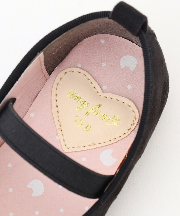 ANY KIDS アニマル パンプス ブラック