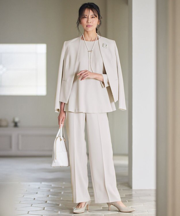 23区 サークル ブローチ シルバー系