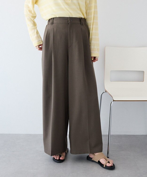 CRAFT STANDARD BOUTIQUE イージースラックス Dark Khaki
