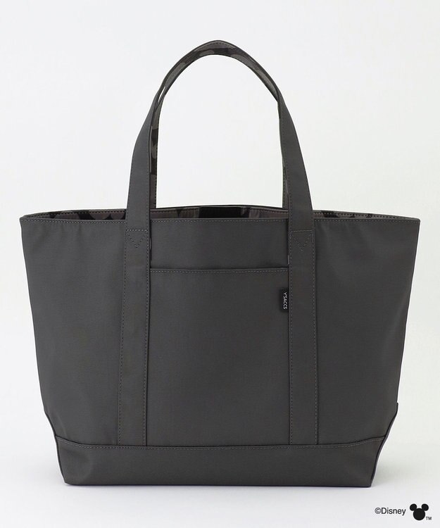 Y'SACCS 【Disney Collection】シルエットプリントトートバッグ　Mサイズ ダークグレー
