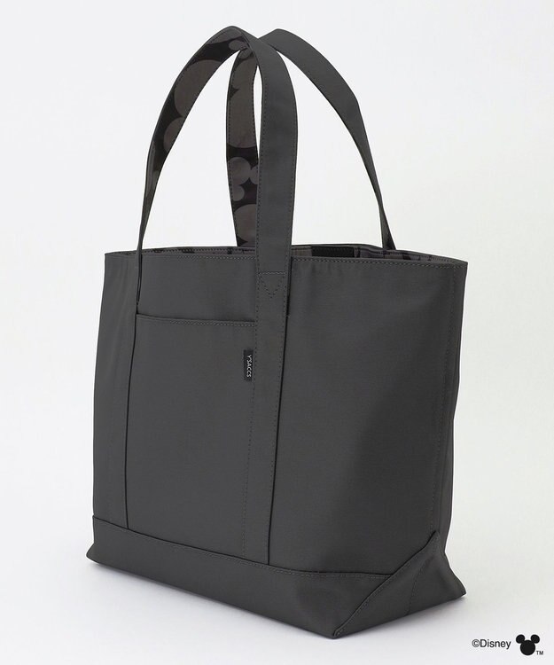 Y'SACCS 【Disney Collection】シルエットプリントトートバッグ　Mサイズ ダークグレー