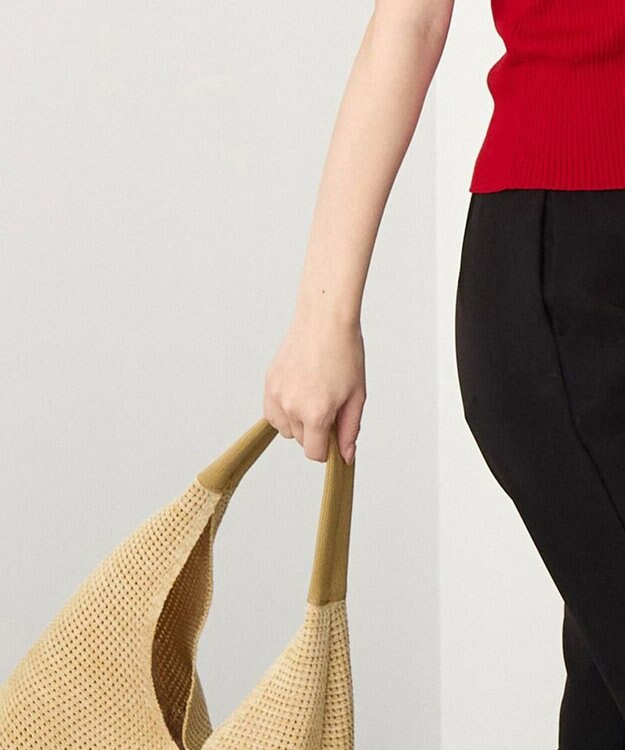 ROOTOTE 3582【ルートート】LT.ラウンド.メッシュ.ニット-A 02：ベージュ