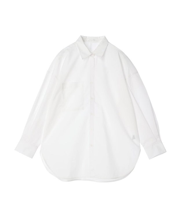 Green Parks イージーケア　ゆったりシャツ Off White