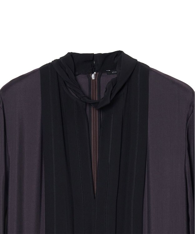 JOSEPH イブニングシルク　ミディドレス Aurora