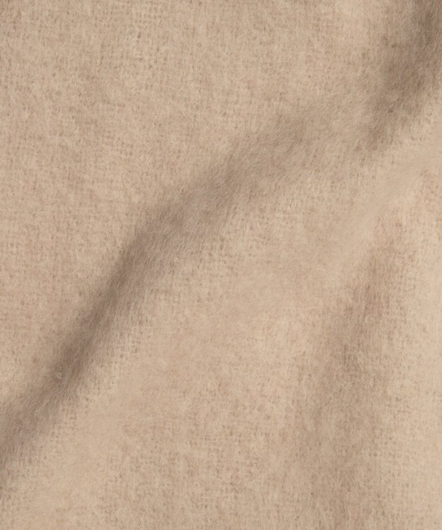 WEGO 【ユニセックス着用ITEM】ワイドフリンジストール ベージュ