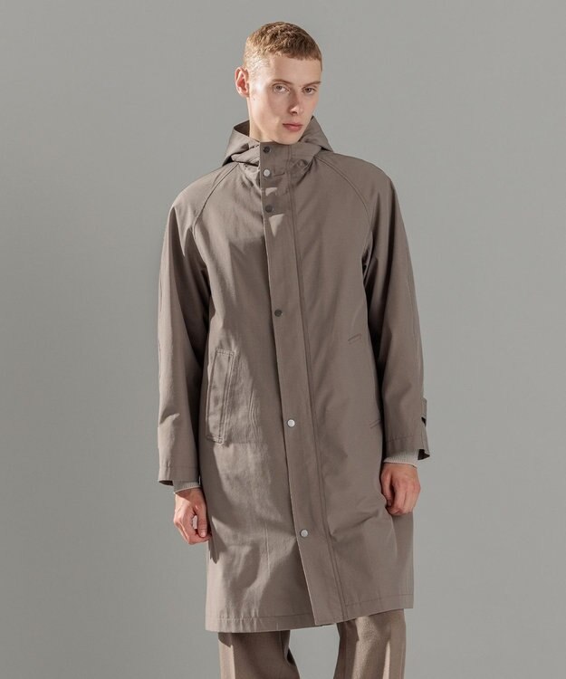 JOSEPH HOMME ウールミックスグログラン　コート ベージュ系