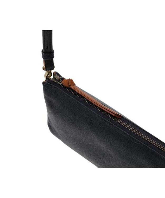 genten 【新色】タスカ お財布ショルダー ネイビー