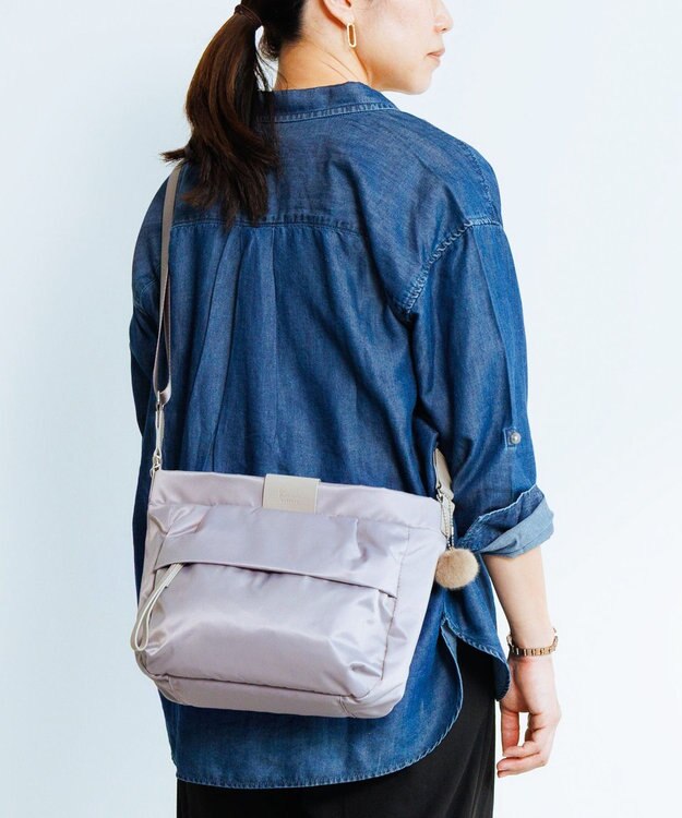 ACE BAGS & LUGGAGE Kanana project PJ16-2nd ショルダーバッグ  横型 軽量 20142 カナナ プロジェクト モーヴピンク