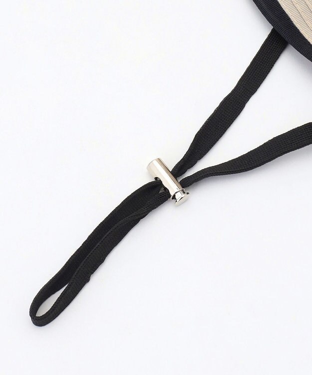 ANY SIS グログランリボン ハット ライトベージュ