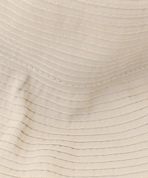 ANY SIS グログランリボン ハット ライトベージュ