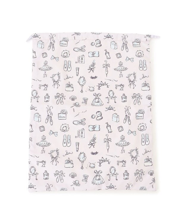 Chacott バレリーナメッシュ巾着L アイリス