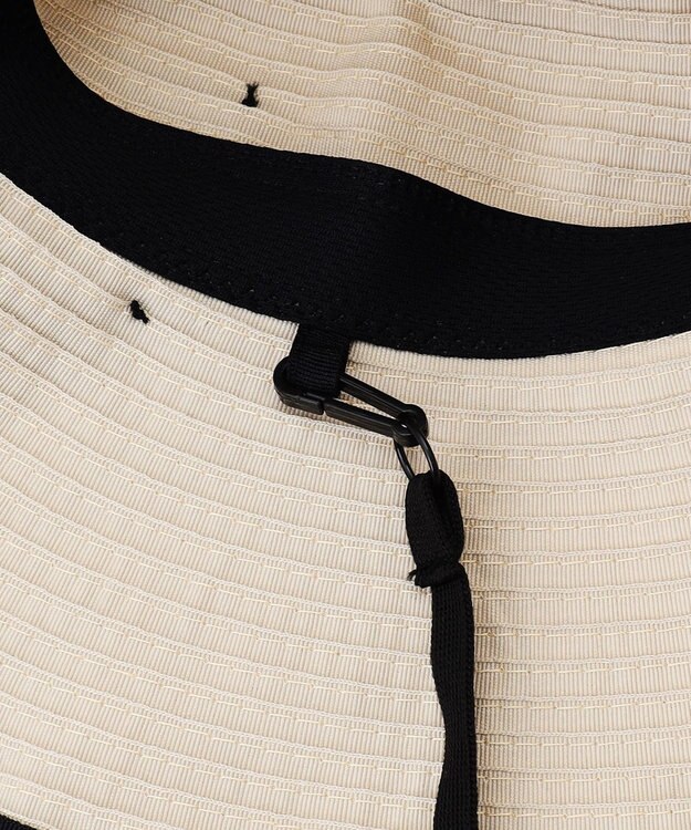 ANY SIS グログランリボン ハット ライトベージュ