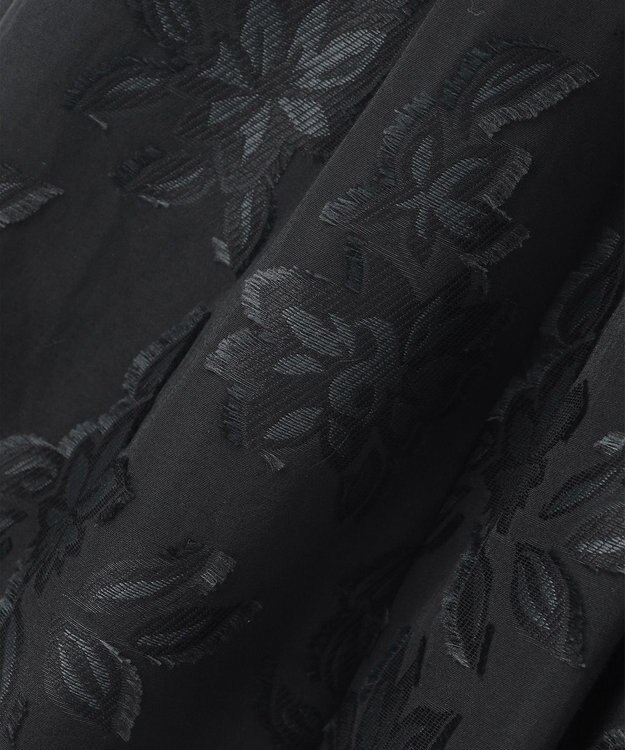 23区 S 【APPLAUDIR】ジャカードコンビ ドレス ブラック系