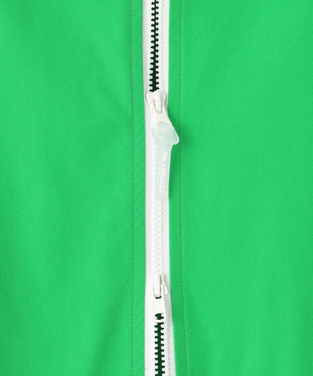 PW CIRCULUS 【撥水加工/ストレッチ】【WOMEN】カラーブロッキング ブルゾン ゴルフウェア レディース ピーコックグリーン系