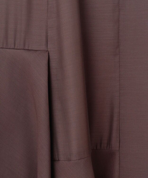 GRACE CONTINENTAL イレギュラーヘムスカート ブラウン