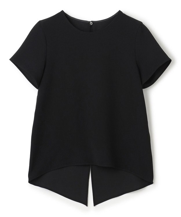 BEIGE， 【L-size】SHELBY / ハーフスリーブブラウス Black