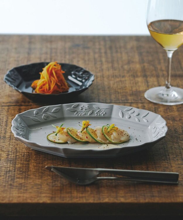 aito製作所 オリーヴ　オーバルプレート ホワイト_111134