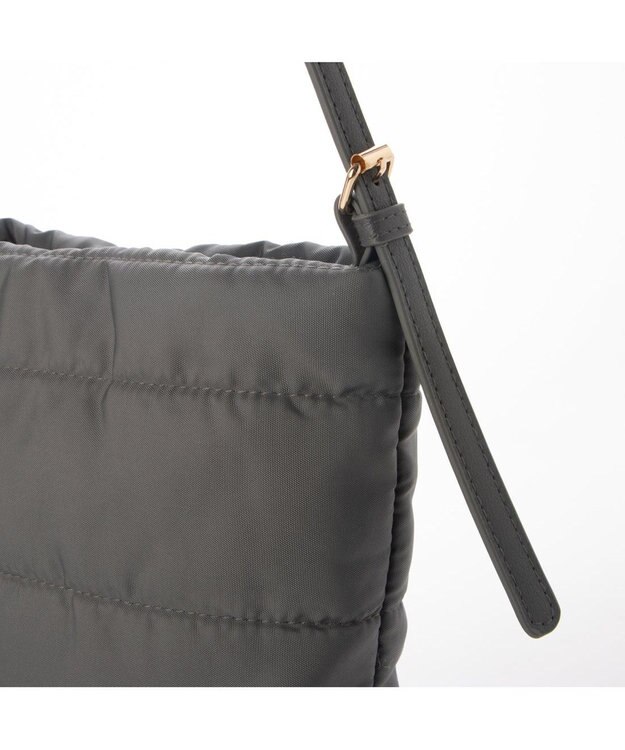 UNBILLION カシュカシュ cachecache / キルティングベルトハンドルミニトート GY