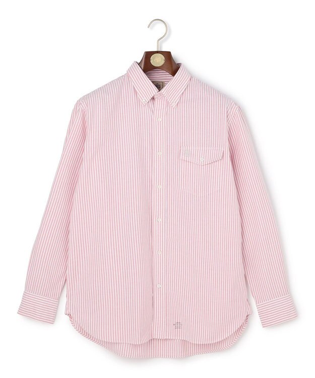 J.PRESS MEN 【IVY SHIRTS / 8色展開】オックスフォードオーバル シャツ /B.D. レッド系1