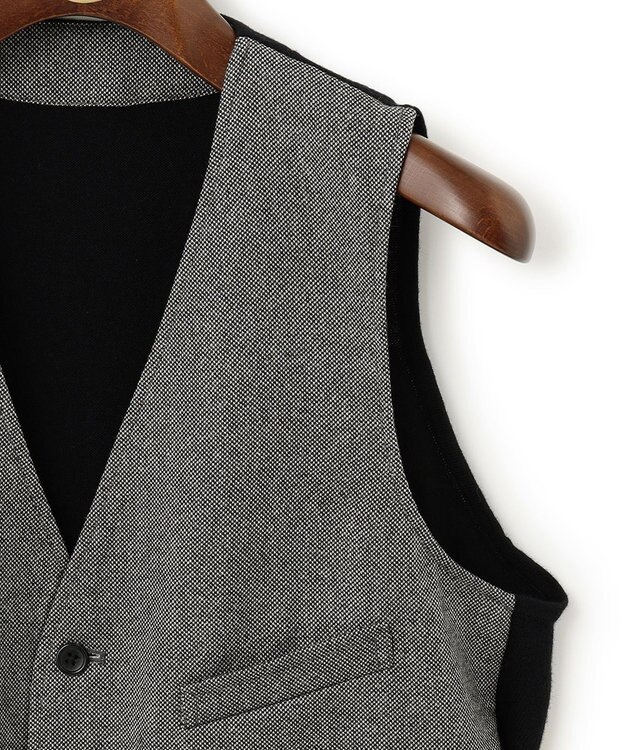 J.PRESS MEN 【マナードホームスパン】サドルベスト グレー系