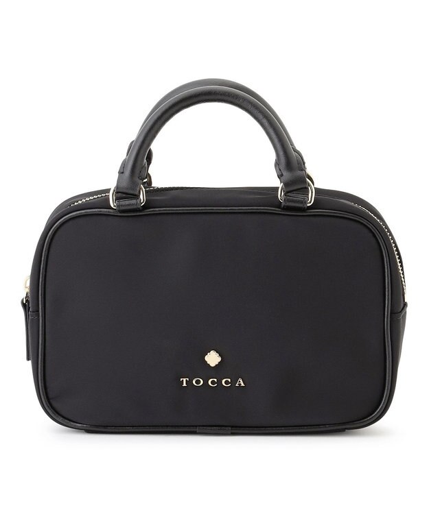 TOCCA 【撥水】WITH CLARISSE 2WAY NYLONBAG ミニボストンバッグ ブラック系