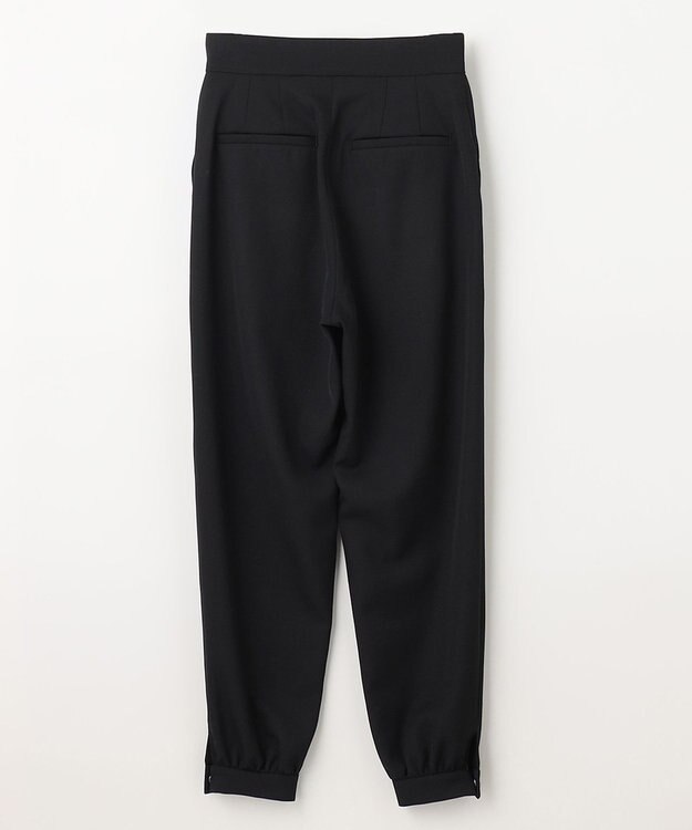 NAVE ウールポリエステルツイル パンツ ブラック系