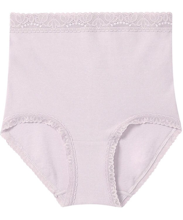 Wing ショーツ 綿混(身生地部) やさしい肌あたり 【デイリーフィット やわらかコットン】 はきこみ丈ふかめ EC3230 ウイング／ワコール シェルピンク