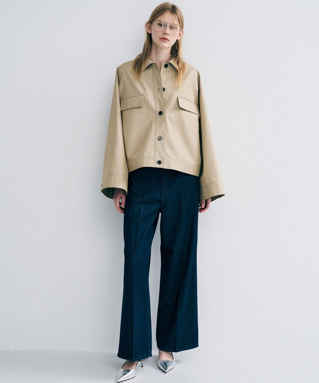 uncrave チノギャバジン ブルゾン ベージュ