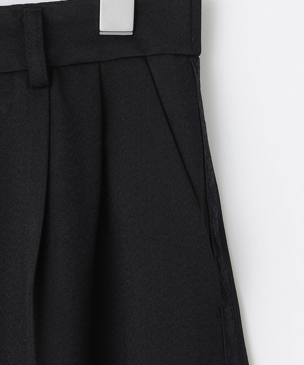 自由区 S 【カタログ掲載・Premium Collection】ドスキンワイド パンツ ブラック系