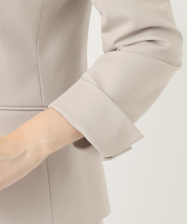 自由区 【Sサイズ有】360°FREEウォッシャブル テーラードジャケット ベージュ系