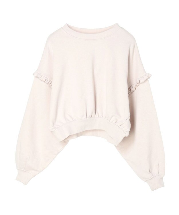 Green Parks ・Ｐｅｔｉｔ　Ｆｌｅｕｒ　ボリュームスリーブスウェット Ivory