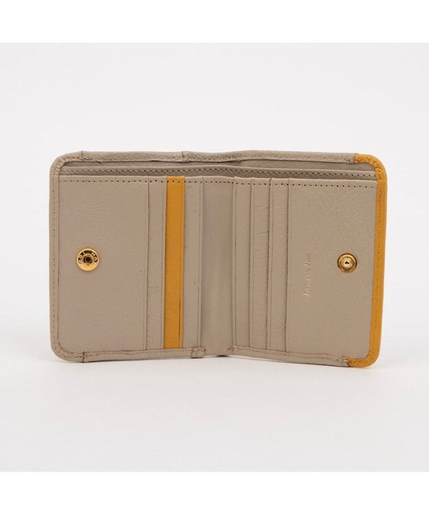 UNBILLION アトランタ ATLANTA / 牛革二つ折り財布 グレージュ