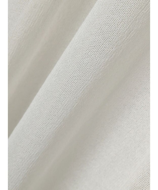 CRAFT STANDARD BOUTIQUE シアーニットトッパーカーディガン Off White