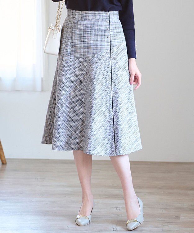 【洗える】ライトツイード調 スカート / any SiS | ファッション通販 