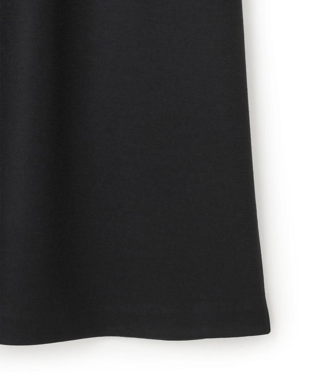 23区 【洗える】ウールミルドジャージー ワンピース ブラック系