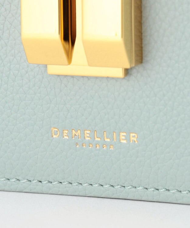 23区 DEMELLIER VANCOUVER ショルダー バッグ スモーキーグリーン系