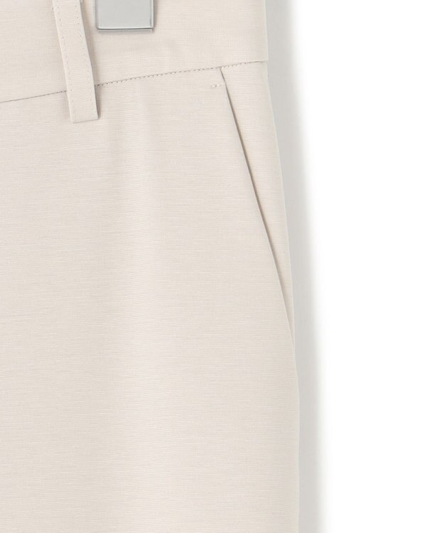 23区 L 【セットアップ対応/洗える】ストレッチポンチ パンツ ライトグレー系