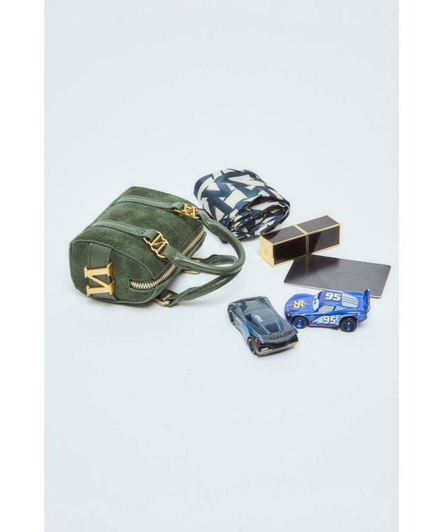 style code 【VerdeVari/ヴェルデヴァリ】TINYボストンバッグ（BOX付） ダークグリーン