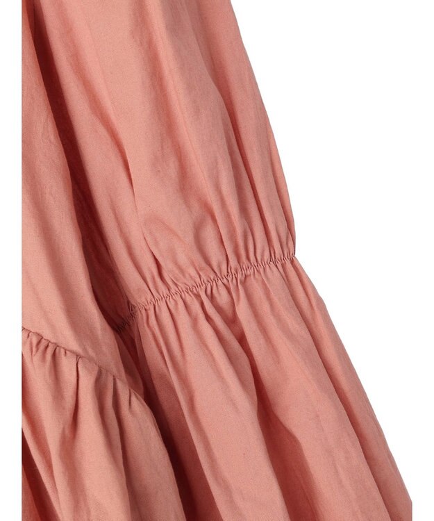 Green Parks ・Ｐｅｔｉｔ　Ｆｌｅｕｒウ゛ィラーゴスリーブワンピース Orange