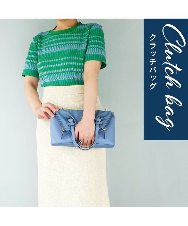 PELLE BORSA 4WAYトート Cheers チアーズ 5501 ブルー