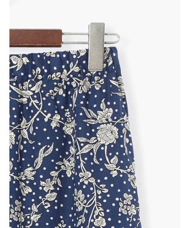 Te chichi 【LIBERTY FABRICS】フレアスカート ネイビー