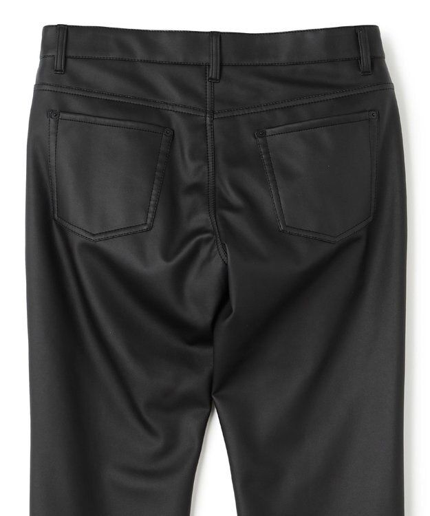 JOSEPH HOMME シンセティックレザー / CIGAR 5P ブラック系