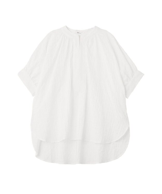 CRAFT STANDARD BOUTIQUE ナチュラルワッシャーブラウス【WEB限定カラー有り】 Off White